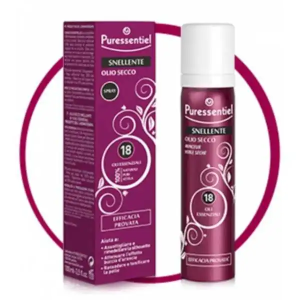 PURESSENTIEL OLIO SECCO SNELLENTE â 18 Oli essenziali, PURESSENTIEL