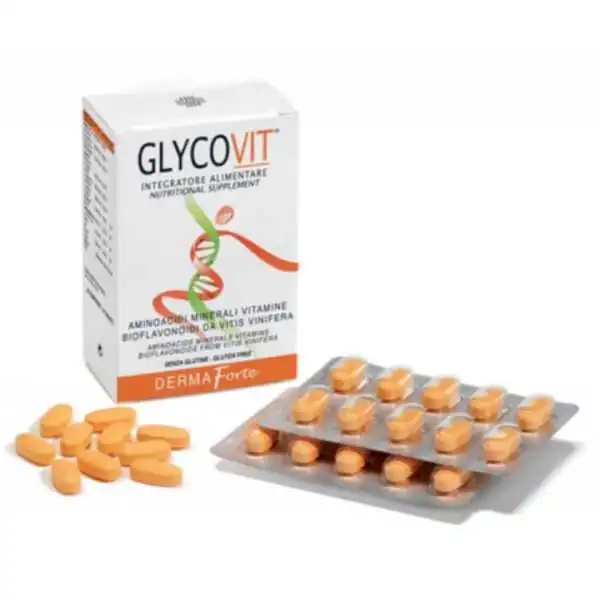 GLYCOVIT DERMAFORTE 30 COMPRESSE, VIVIPHARMA