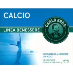 CARLO ERBA CALCIO INTEGRATORE ALIMENTARE 20 COMPRESSE, CARLOERBA