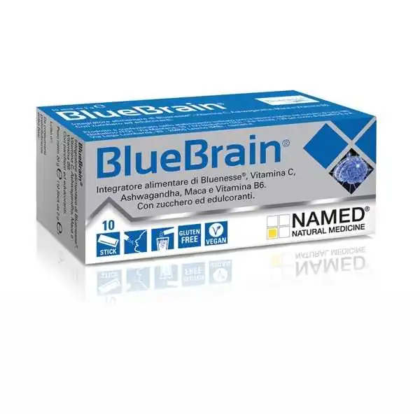 Named Blue Brain 10 Stick da 2 g | Farma di Fiducia
