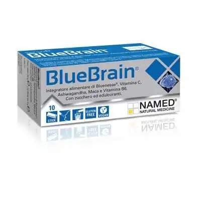 Named Blue Brain 10 Stick da 2 g | Farma di Fiducia