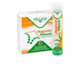 PROFAR MAGNESIO POTASSIO COMPRESSE EFFERVESCENTI 80 GR,