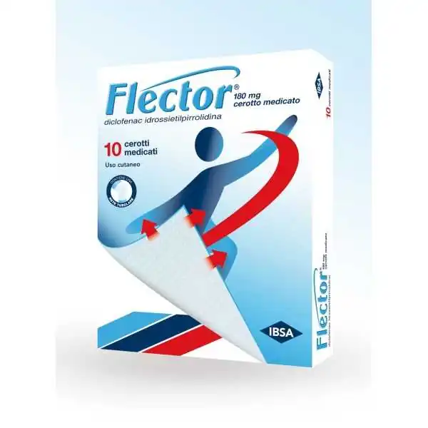 Flector 10 Cerotti per Contratture | Risparmia in Farmacia
