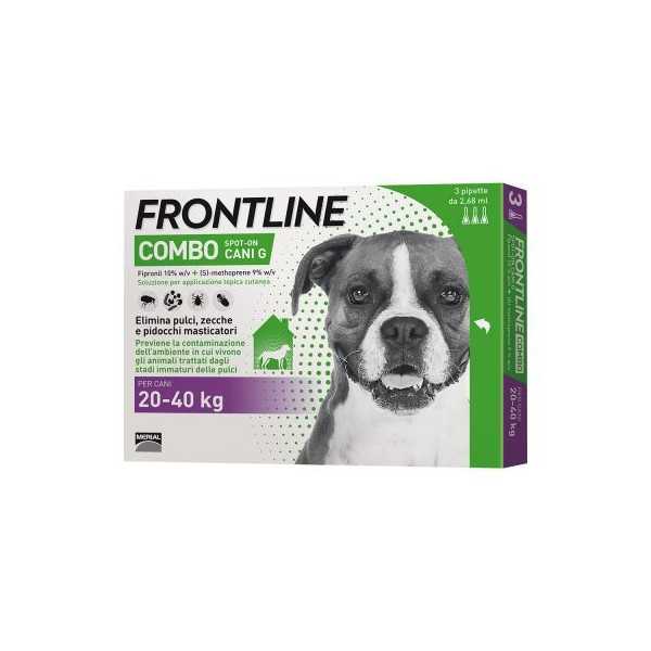 Frontline Combo 3 Pipette Cani Grandi | Farma di Fiducia