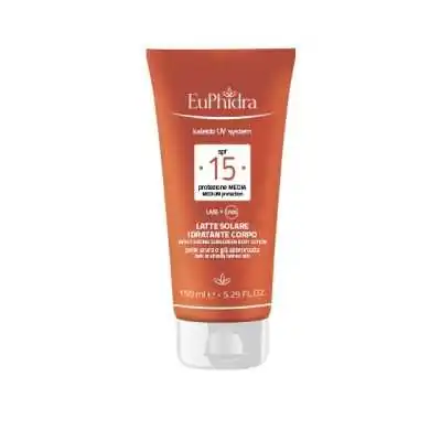 Euphidra Kaleido UV System Latte Solare Idratante Corpo 15 150 ml | Farma di Fiducia