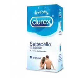 DUREX SETTEBELLO CLASSICO 18 PROFILATTICI, Durex