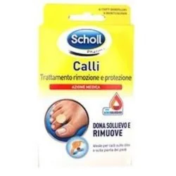 SCHOLL CALLI 4 CEROTTI IDROREPELLENTI + 4 DISCHETTI CALLIFUGHI, DrScholl's