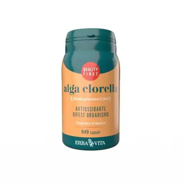 Erbavita Alga Clorella 60 Capsule | Farma di Fiducia