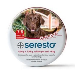SERESTO Collare Per Cani Sopra 8 kg | Farma di Fiducia
