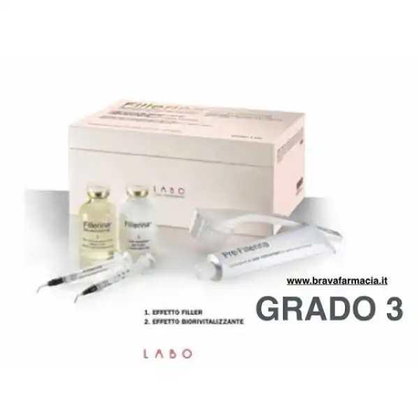FILLERINA BIOREVITALIZZANTE GRADO 3 BIO - CONSEGNA GRATIS !!!, Labo