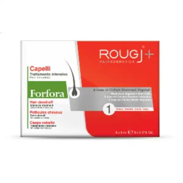 ROUGJ FORFORA 8 FIALE DA 5 ml TRATTAMENTO 1 MESE, Rougj