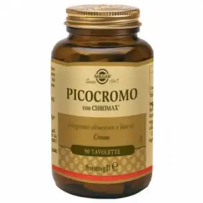 Solgar Picocromo 90 Tavolette | Risparmia in Farmacia