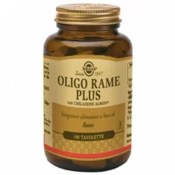 SOLGAR OLIGO RAME 100 PLUS TAVOLETTE %separator% %shop-name%