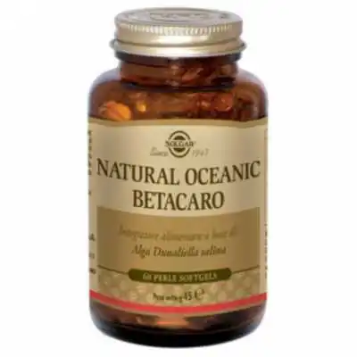 SOLGAR NATURAL OCEANIC BETACAROTENE 60 PERLE | Farma di Fiducia