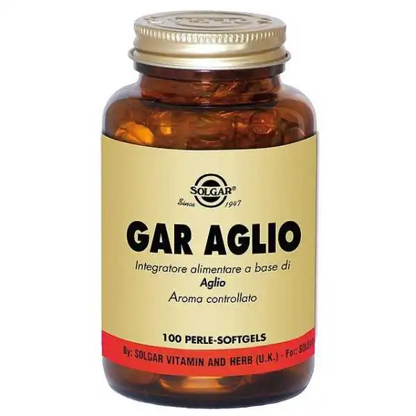 SOLGAR GAR AGLIO 100 PERLE, Solgar
