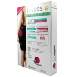 LYTESS Dermotextile PANTALONCINO DUO Snellente Nero S/M - L/XL, Lytess