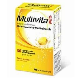 MULTIVITAMIX 30 COMPRESSE EFFERVESCENTI S/ZUCCHERO, Multicentrum