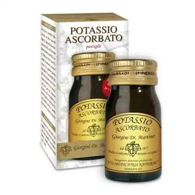 DR. GIORGINI POTASSIO ASCORBATO 180 pastiglie da 500 mg (180 dosi da 1 pastiglia), Dr Giorgini