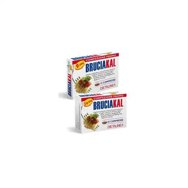 BRUCIAKAL 45 COMPRESSE, DIETALINEA