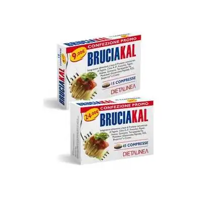 BRUCIAKAL 45 COMPRESSE, DIETALINEA