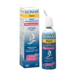 ISOMAR  SPRAY DECOGESTIONANTE 100 ML con Acido Hyaluronico, 