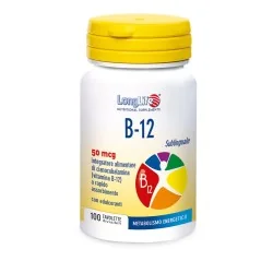 LONGLIFE B12 50 MCG SUBLINGUALE 100CPR OROSOLUBILI, LONGLIFE