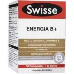 SWISSE Energia B+ integratore vit B 50 compresse, SWISSE
