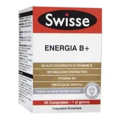 SWISSE Energia B+ integratore vit B 50 compresse, SWISSE