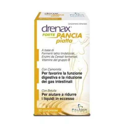 DRENAX FORTE PANCIA PIATTA 30COMPRESSE -, PaladinPharma