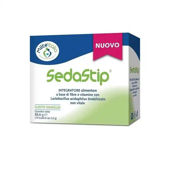 SEDASTIP VANIGLIA 16 BUSTE, MILTE ITALIA