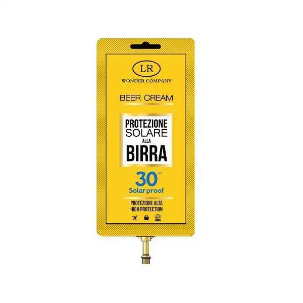 LR WONDER COMPANY BEER CREAM 15 ml SPF +30 SUPERABBRONZANTE ALLA BIRRA, LR Wonder Company