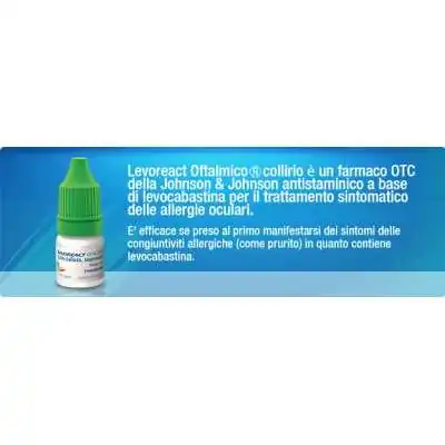 LEVOREACT OFTALMICO COLLIRIO 10 ML, Johnson&amp;amp;Johnson
