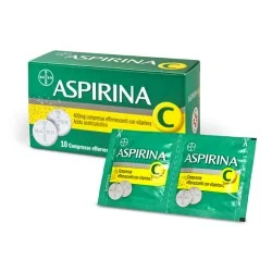 ASPIRINA + VITAMINA C 10 COMPRESSE EFFERVESCENTI, Bayer