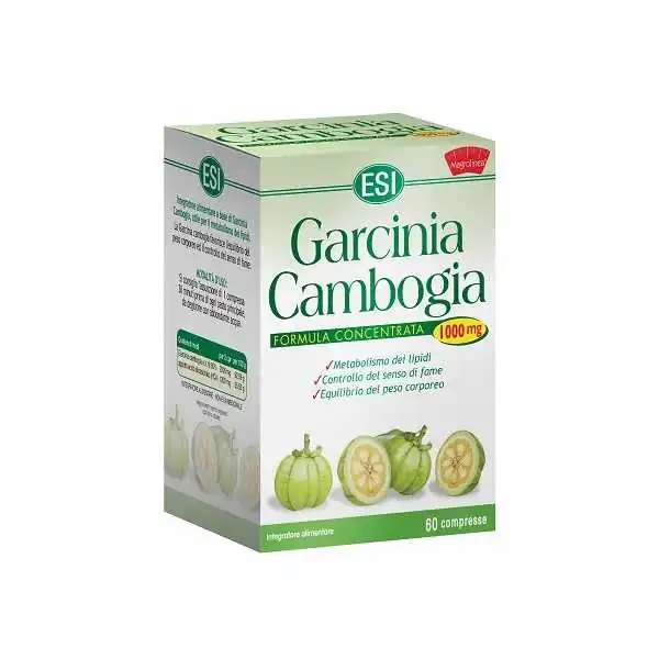 ESI GARCINIA CAMBOGIA 1000 MG 60 COMPRESSE, Esi