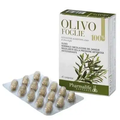 PHARMALIFE OLIVO FOGLIE 100 % 45 cpr, Pharmalife Research srl