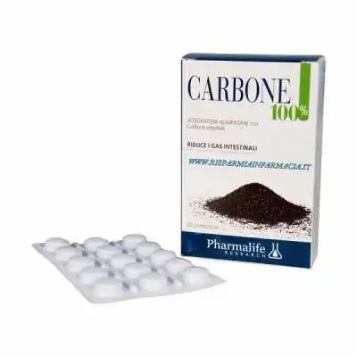 PHARMALIFE CARBONE VEGETALE 60 COMPRESSE, Pharmalife Research srl