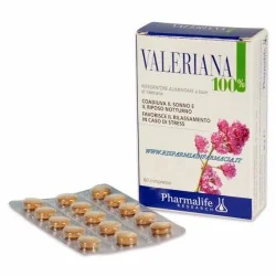 PHARMALIFE VALERIANA 100% 60 COMPRESSE, Pharmalife Research srl