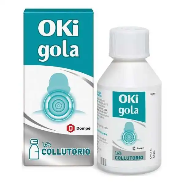 OKi Gola Collutorio 1,6% 150 ml | Farma di Fiducia