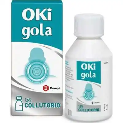 OKi Gola Collutorio 1,6% 150 ml | Farma di Fiducia