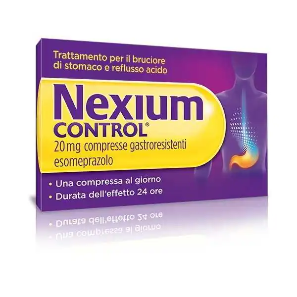 Nexium Control 14 compresse 20 mg | Risparmia in Farmacia