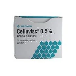 CELLUVISC 5 MG/ML 30 FLACONCINI MONODOSE 0,40 ML,