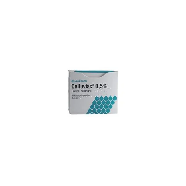 CELLUVISC 5 MG/ML 30 FLACONCINI MONODOSE 0,40 ML,