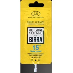 LR WONDER COMPANY BEER CREAM 15 ml SPF +15 SUPERABBRONZANTE ALLA BIRRA, LR Wonder Company
