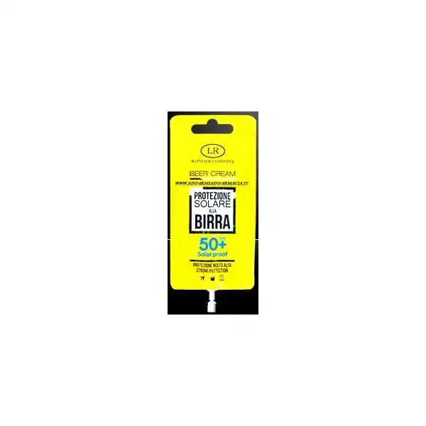 LR WONDER COMPANY BEER CREAM 15 ml SPF +50 SUPERABBRONZANTE ALLA BIRRA, LR Wonder Company