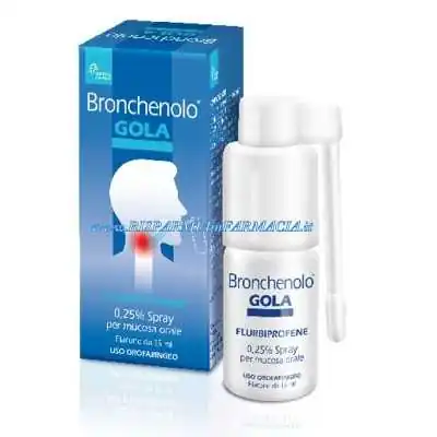 BRONCHENOLO SPRAY GOLA 15ml, Chefaro Pharma Italia