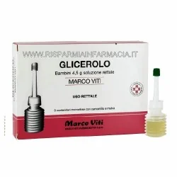 Microclismi Pediatrici Soluzione Rettale 4,50G di Glicerolo  |  RIsparmia In Farmacia