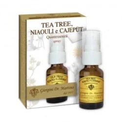 DR GIORGINI TEA TREE NIAOULI E CAJEPUT Quintessenza 15 ml spray, Dr Giorgini