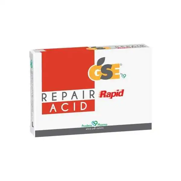 GSE Repair Rapid Acid 12 compresse in pratico blister, GSE ProdecoPharma