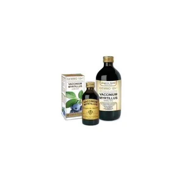 DR GIORGINI GEMMO 10+ Mirtillo Nero 500 ml liquido analcoolico, Dr Giorgini