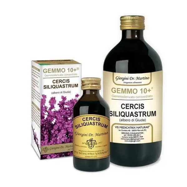 DR GIORGINI GEMMO 10+ Albero di Giuda 100 ml liquido analcoolico